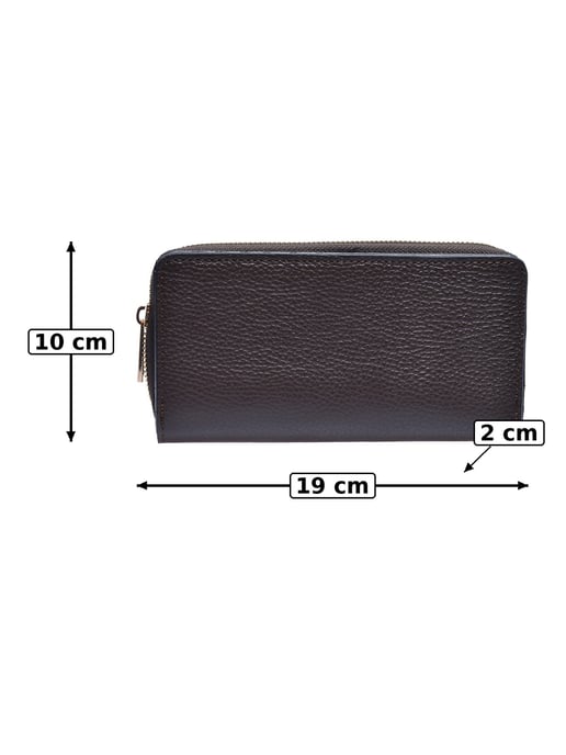 Anna Luchini Kastanienbraun Rindsledertasche - Image 5