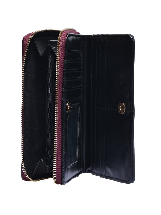 Anna Luchini Weinfarbe Rindsledertasche - Image 4