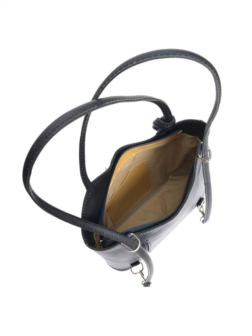 Anna Luchini Blau Rindsledertasche - Image 4
