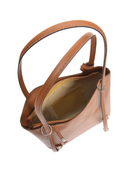 Anna Luchini Braun Rindsledertasche - Image 4