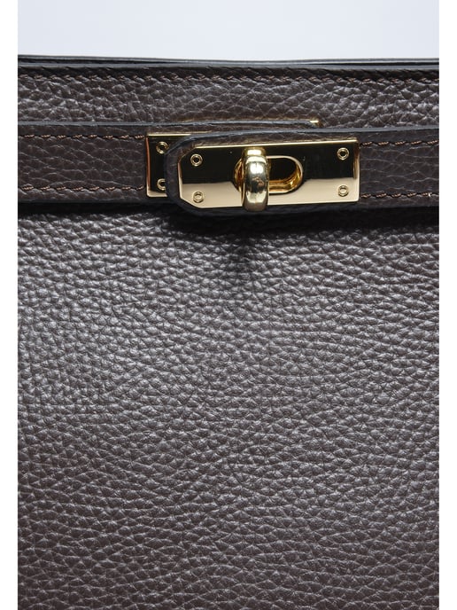 Roberta M Zweifarbig Rindsledertasche - Image 3