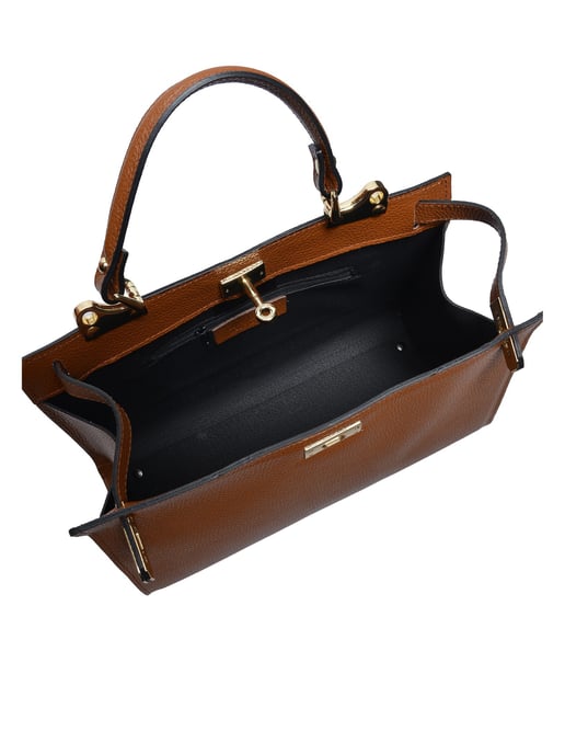 Roberta M COGNAC Rindsledertasche - Image 4