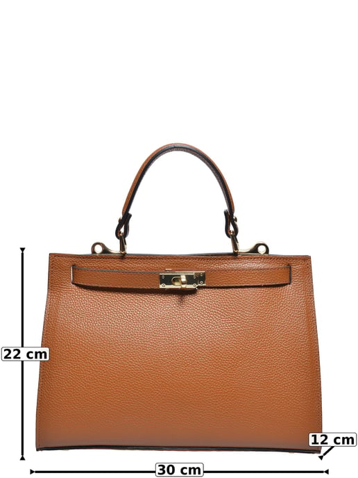 Roberta M COGNAC Rindsledertasche - Image 5