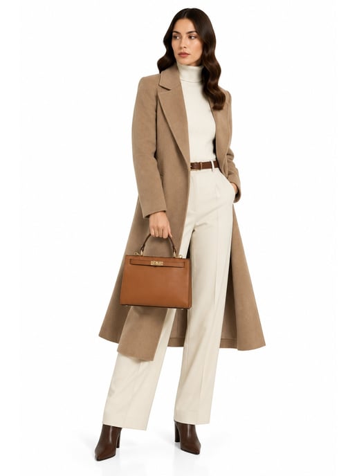 Roberta M COGNAC Rindsledertasche - Image 6