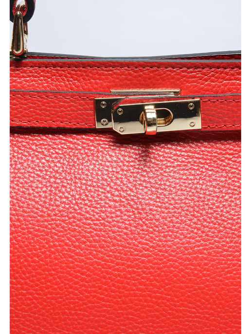 Roberta M ROT Rindsledertasche - Image 3