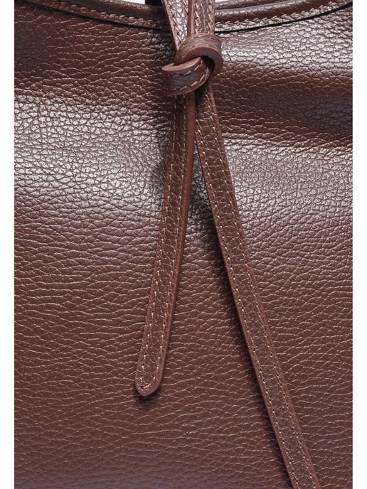 Anna Luchini Kastanienbraun Rindsledertasche - Image 3