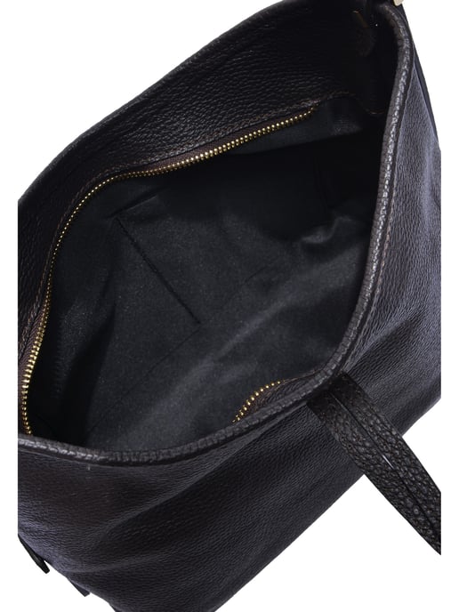 Anna Luchini Kastanienbraun Rindsledertasche - Image 3