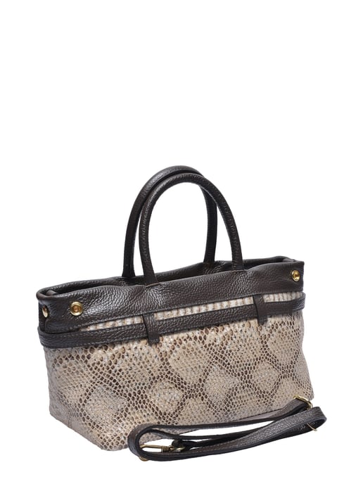 Isabella Rhea Kastanienbraun Rindsledertasche - Image 2