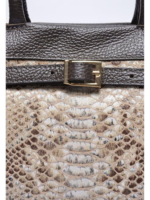 Isabella Rhea Kastanienbraun Rindsledertasche - Image 3