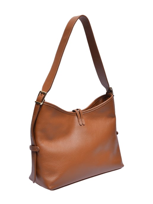 Anna Luchini Braun Rindsledertasche - Image 2