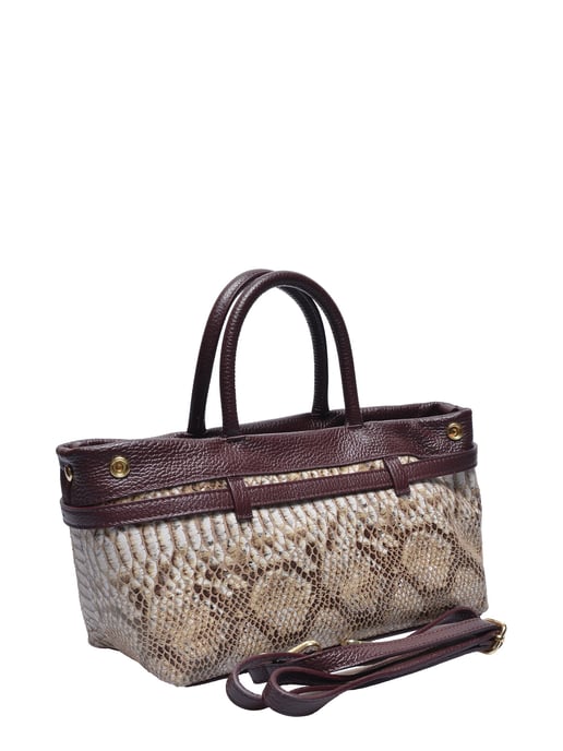 Isabella Rhea Burgund Rindsledertasche - Image 2