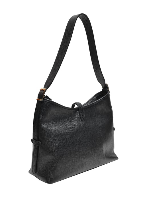 Anna Luchini Schwarz Rindsledertasche - Image 2