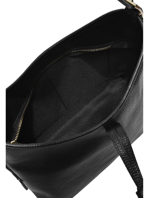 Anna Luchini Schwarz Rindsledertasche - Image 4