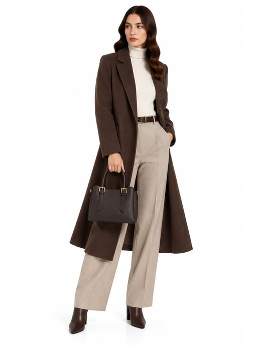 Roberta M Zweifarbig Rindsledertasche - Image 6
