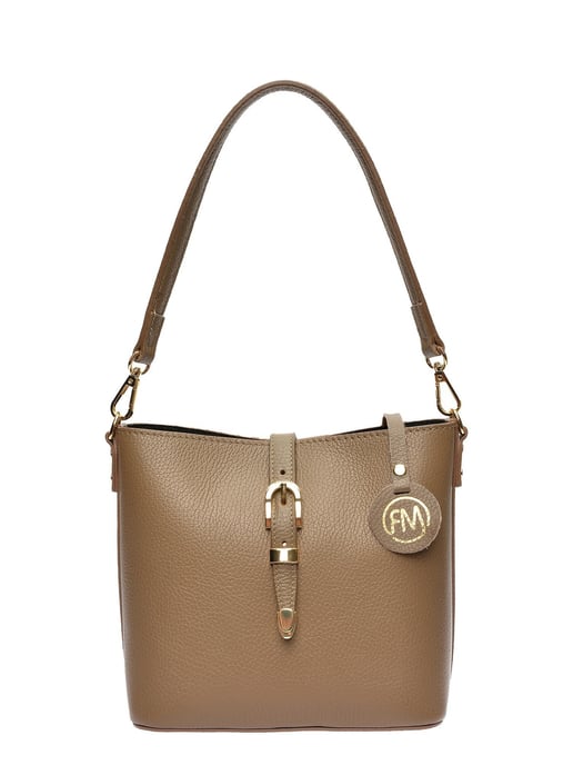Roberta M Beige Rindsledertasche - Image 1