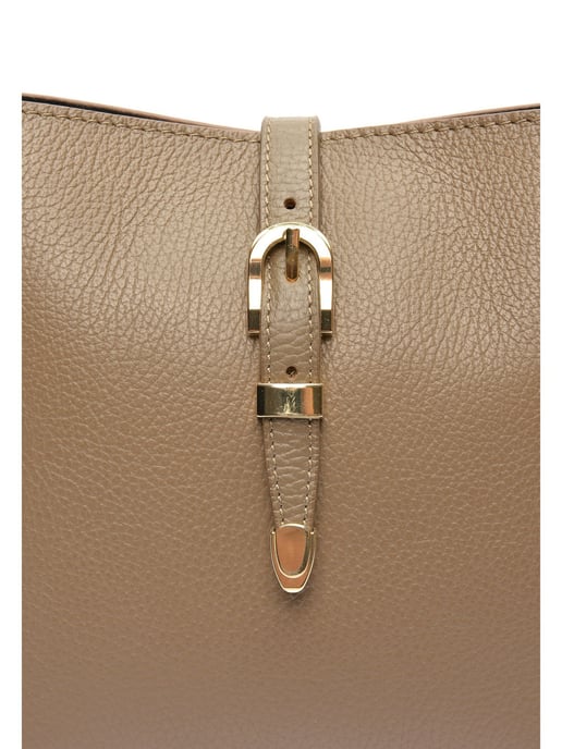 Roberta M Beige Rindsledertasche - Image 3