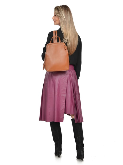 Isabella Rhea Braun Rindsledertasche - Image 5