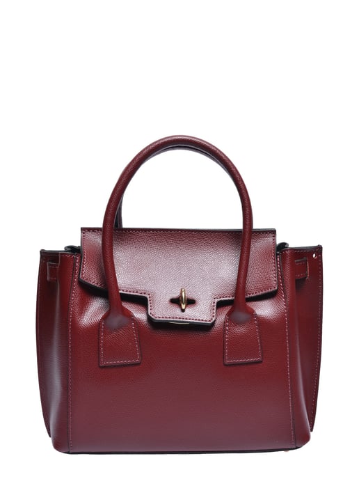 Isabella Rhea Weinfarbe Rindsledertasche - Image 1