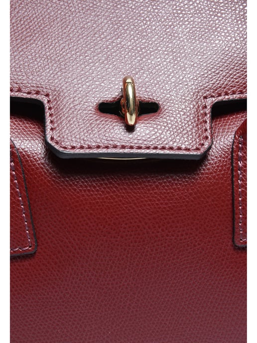 Isabella Rhea Weinfarbe Rindsledertasche - Image 3