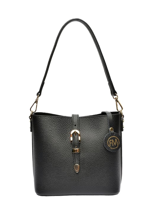 Roberta M Schwarz Rindsledertasche - Image 1