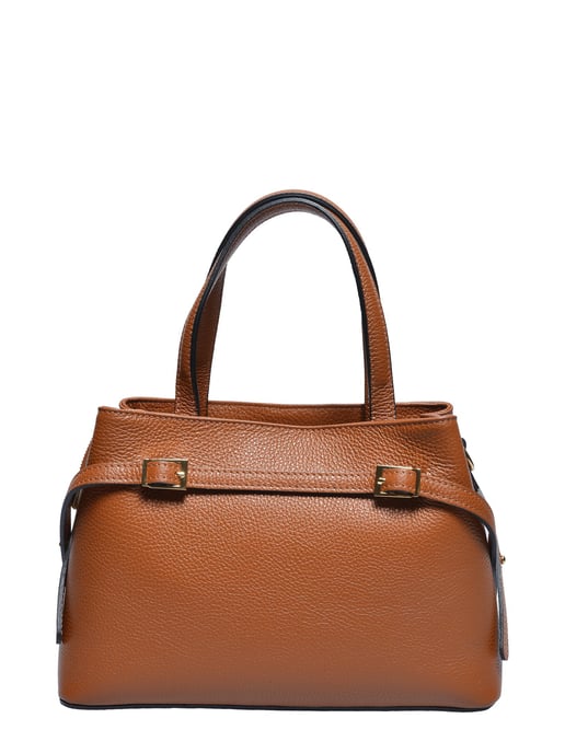 Roberta M COGNAC Rindsledertasche - Image 1