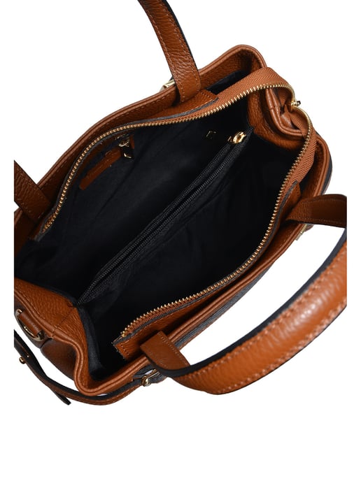 Roberta M COGNAC Rindsledertasche - Image 4