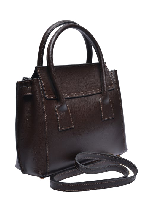 Isabella Rhea Kastanienbraun Rindsledertasche - Image 2