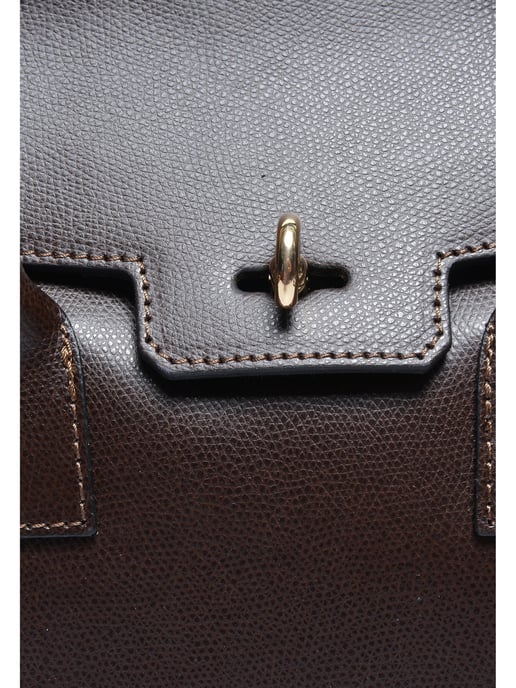 Isabella Rhea Kastanienbraun Rindsledertasche - Image 3