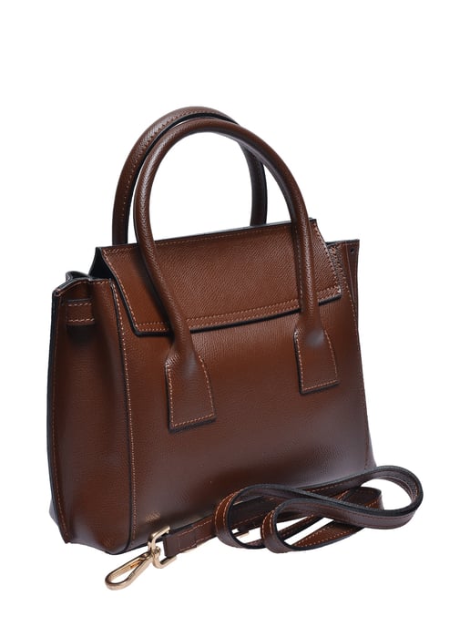 Isabella Rhea Kastanienbraun Rindsledertasche - Image 2