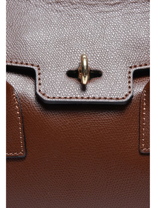 Isabella Rhea Kastanienbraun Rindsledertasche - Image 3