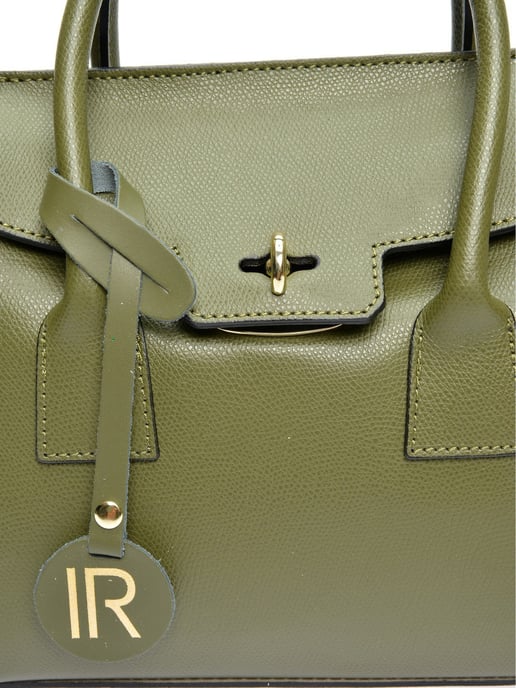 Isabella Rhea Grün Rindsledertasche - Image 3