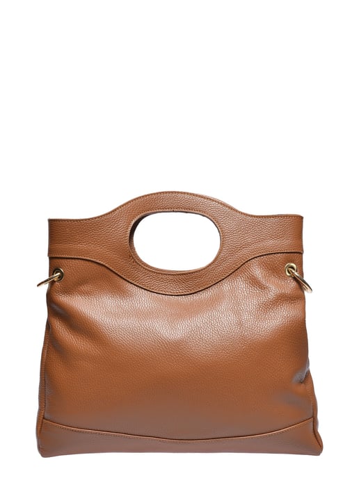 Anna Luchini Braun Rindsledertasche - Image 1