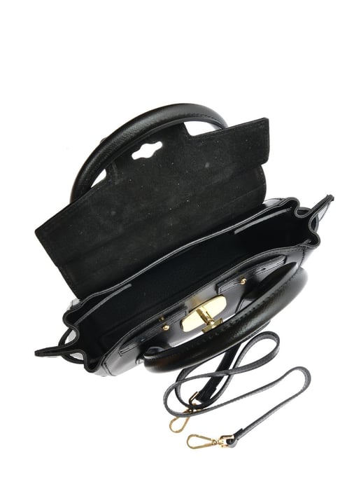Isabella Rhea Schwarz Rindsledertasche - Image 4
