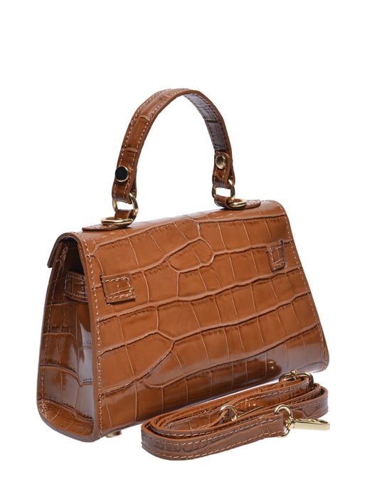 Roberta M COGNAC Rindsledertasche - Image 2