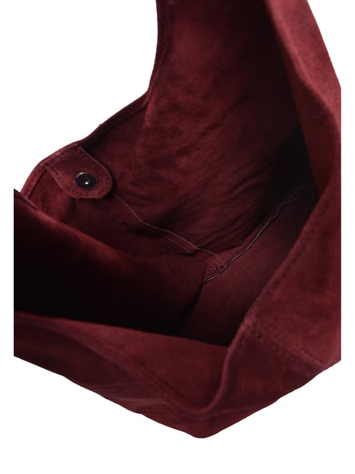Anna Luchini Weinfarbe Rindsledertasche - Image 4