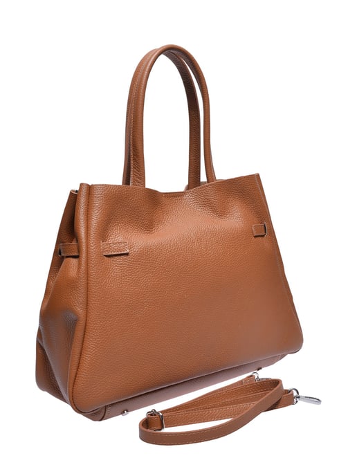 Anna Luchini Braun Rindsledertasche - Image 2
