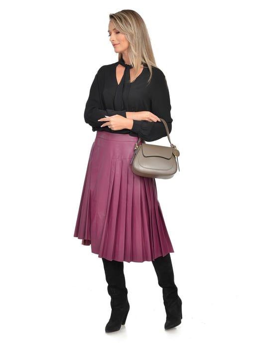 Isabella Rhea Beige Rindsledertasche - Image 5