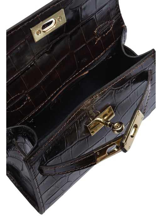 Roberta M Zweifarbig Rindsledertasche - Image 4