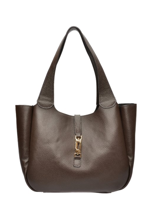 Roberta M Kastanienbraun Rindsledertasche - Image 1