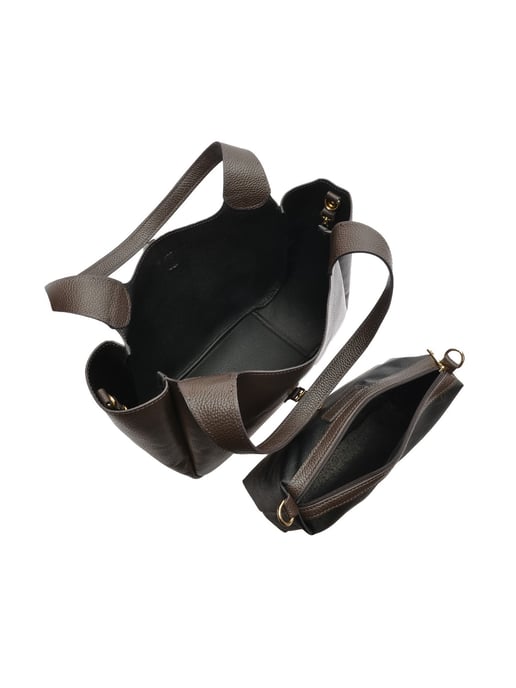 Roberta M Kastanienbraun Rindsledertasche - Image 3