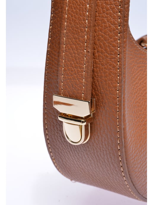 Isabella Rhea Braun Rindsledertasche - Image 3