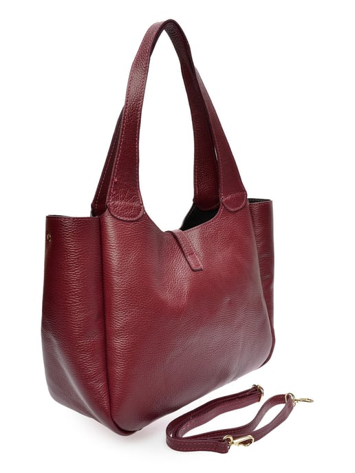 Roberta M Weinfarbe Rindsledertasche - Image 2