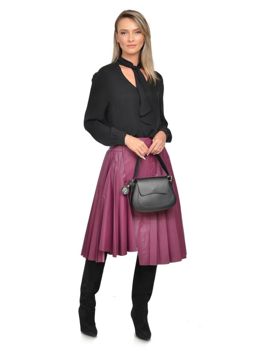 Isabella Rhea Schwarz Rindsledertasche - Image 5