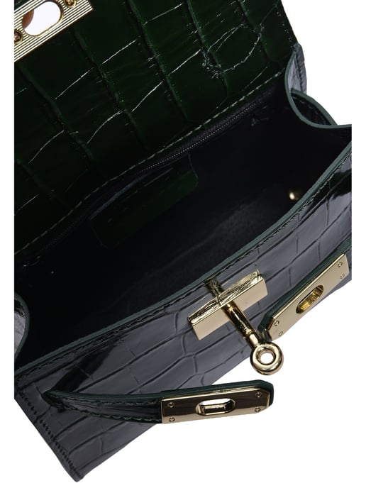 Roberta M GRÜN Rindsledertasche - Image 4