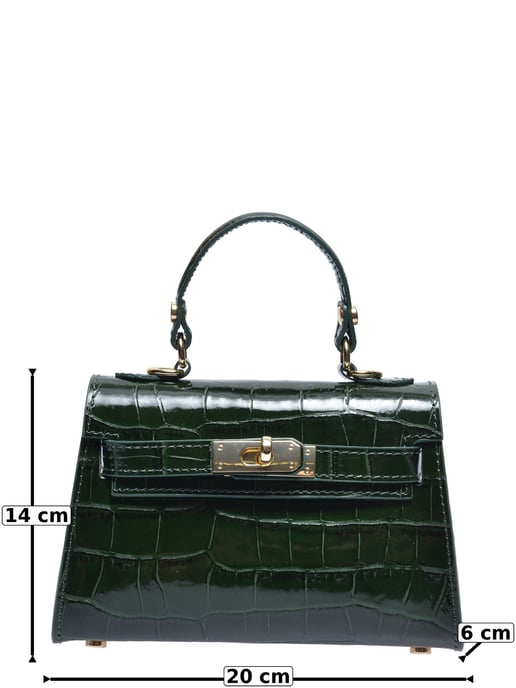 Roberta M GRÜN Rindsledertasche - Image 5
