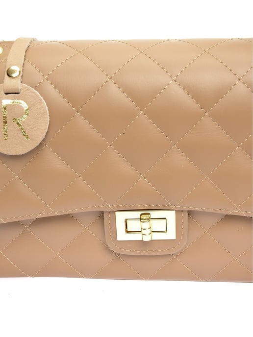 Isabella Rhea Beige Rindsledertasche - Image 3