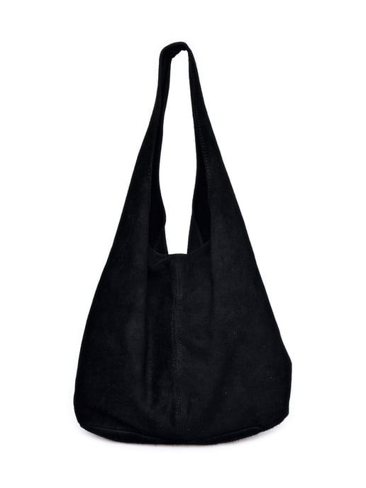 Anna Luchini Schwarz Rindsledertasche - Image 1