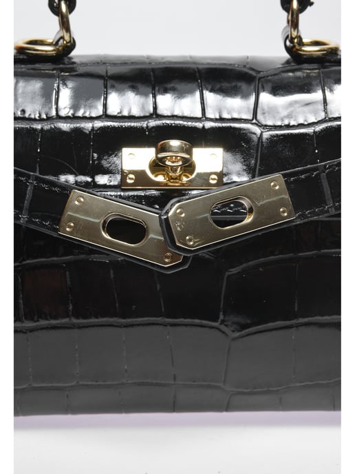 Roberta M SCHWARZ Rindsledertasche - Image 3