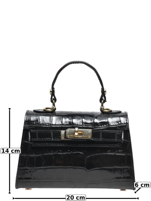 Roberta M SCHWARZ Rindsledertasche - Image 5