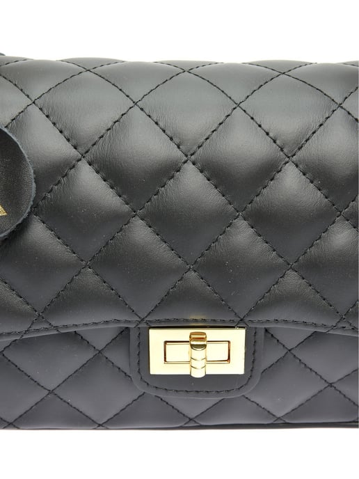 Isabella Rhea Schwarz Rindsledertasche - Image 3